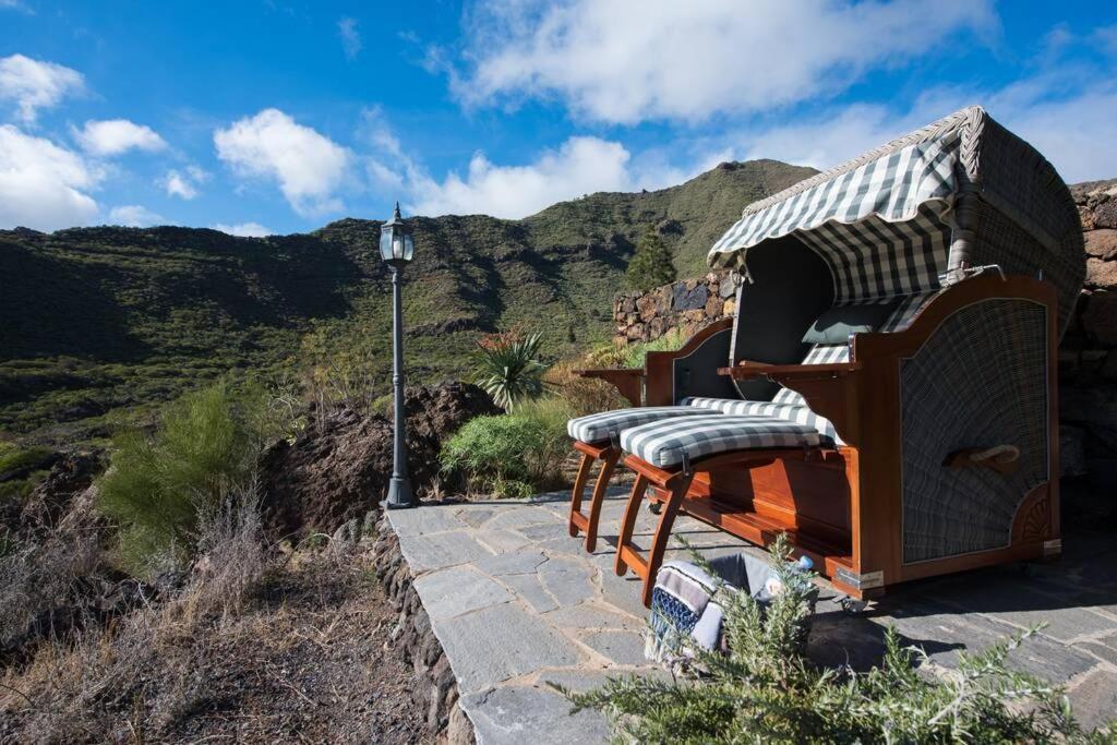 Luxury Villa In Nature With Swimming Pool Tenerife, Santiago Del Teide, With Sea And Mountain Views El Retamar المظهر الخارجي الصورة