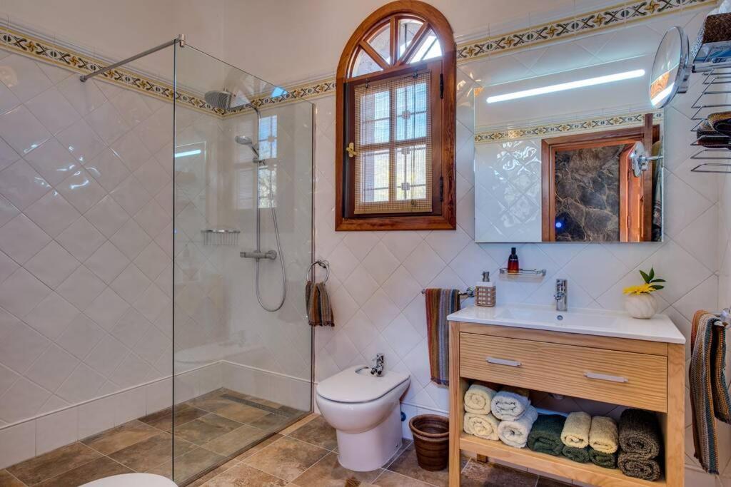Luxury Villa In Nature With Swimming Pool Tenerife, Santiago Del Teide, With Sea And Mountain Views El Retamar المظهر الخارجي الصورة