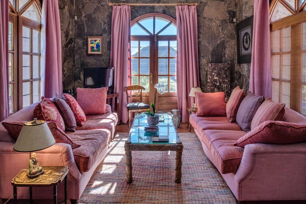 Luxury Villa In Nature With Swimming Pool Tenerife, Santiago Del Teide, With Sea And Mountain Views El Retamar الغرفة الصورة